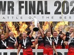 Saracens conquistou um quarto título recorde com uma vitória enfática