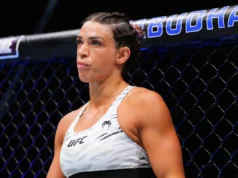 Mackenzie Dern avança para finalizar Jillian Robertson e provar ponto no UFC 330 nas ‘Shades’ do Jiu-Jitsu