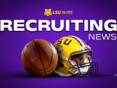 O futebol LSU perdeu o atacante de elite da Louisiana para Notre Dame