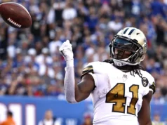 Líderes de TD de todos os tempos da NFC South: Alvin Kamara assumirá o trono?