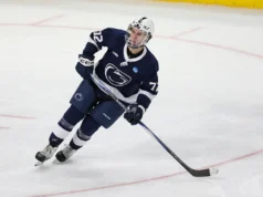 NHL Draft 2026: Maple Leafs seleciona Gavin McKenna da Penn State com a escolha geral nº 1