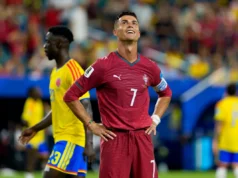 O técnico de Portugal, Roberto Martinez, defendeu com paixão Cristiano Ronaldo após um empate custoso com a Colômbia.