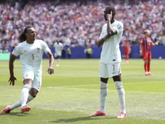 Dembele marcou um hat-trick histórico na vitória da França sobre a Noruega, segunda corda