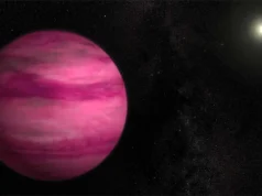 James Webb descobre um misterioso mundo rosa de nuvens de sal exóticas