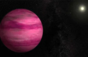 James Webb descobre um misterioso mundo rosa de nuvens de sal exóticas