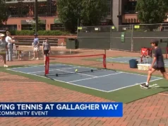 Gallagher Way oferece eventos de tênis gratuitos antes do início de Wimbledon