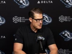 Utah Mammoths é negociado para selecionar o artilheiro de 6 pés-5 no Draft da NHL de 2026