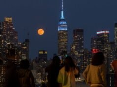 Como ver a lua cheia de morango de junho