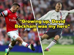 Jack Wilshere em sua carreira e camisa de futebol icônica