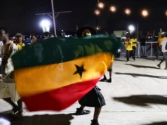 Os torcedores de Gana voaram 8.000 quilômetros até a Copa do Mundo e foram rejeitados no portão