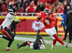 Rushie Rice: projeção do futebol fantástico de 2026 para a estrela do Chiefs, WR