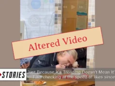 Verificação de fatos: vídeo editado de Erling Haaland sobre comer e se assustar – é uma troca de rosto de um vídeo de comédia pastelão chinês