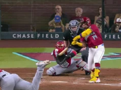 Gabriel Moreno acerta home run de 2 corridas, Diamondbacks evita raspagem com vitória por 5 a 1 sobre o Nacional