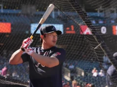 Ha-Seong Kim começou seu terceiro jogo consecutivo contra os Giants em uma partida de borracha