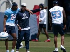 Cornell elogia o desempenho impressionante de Tate durante os Titans OTAs