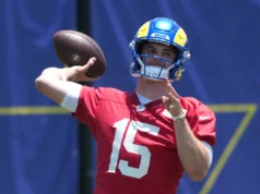 Os Rams têm algumas preocupações sobre o desenvolvimento da batalha reserva do QB Ty Simpson