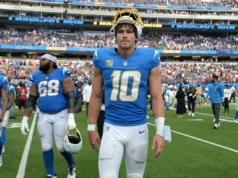 Qual é o teto (e piso) para o Los Angeles Chargers em 2026?