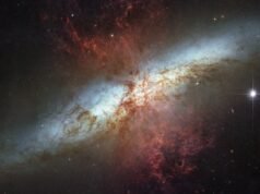 O Telescópio James Webb captou 16,5 milhões de estrelas individuais na Galáxia do Charuto – uma vizinhança que forma estrelas dez vezes mais rápido que a Via Láctea, uma explosão que durou apenas algumas centenas de milhões de anos.