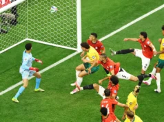 A Copa do Mundo de 2026 quebrou seu recorde de gols contra com 14, superando o torneio de 2018