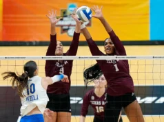 Estrelas do vôlei do Texas A&M iniciam segunda temporada profissional no LOVB