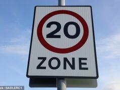 A introdução de zonas de 32 km/h sob o Partido Trabalhista levou a um aumento de 500 por cento no número de condutores apanhados em excesso de velocidade, provocando novas acusações de uma “guerra aos automobilistas”.