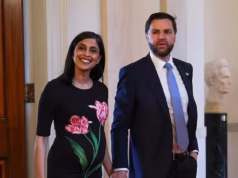 A esposa do vice-presidente JD Vance, Usha, deu à luz um filho