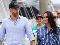 O uso de Archie e Lilybet por Harry e Meghan como moeda de troca na disputa de segurança é uma ‘chantagem emocional’, Richard Kay diz que está rapidamente se tornando um ‘ruído real’ enquanto visita o Reino Unido