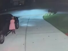 Os terríveis últimos momentos de uma mãe na entrada de sua casa aconchegante depois que seu marido está bêbado em sua caminhonete