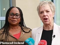 O Partido Trabalhista voltou a amarrar-se em nós enquanto tenta explicar-se… tal como surge agora, a líder Ivana Bacic repetiu histórias falsas sobre a chegada do presidente da Câmara de Galway à Irlanda após o assassinato do seu marido.