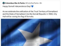 Capital do estado dos EUA forçada a fazer uma reviravolta embaraçosa depois que a bandeira da Somália foi hasteada na prefeitura