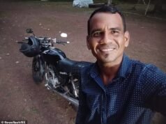 Pai é morto por corda de pipa enrolada no pescoço enquanto andava de moto