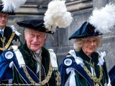 JAN MOIR: Pânico titânico e uma debandada por xerez. O que aconteceu na grande conferência real no retorno de Harry… Talvez!