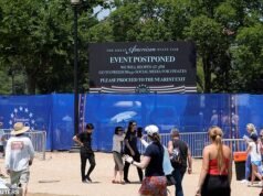 Calor extremo prejudica a Grande Feira Estadual Americana de Trump enquanto o National Mall se transforma em uma fornalha