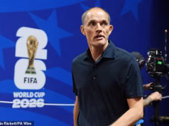 O confronto da Inglaterra na Copa do Mundo com o México permanecerá no horário original de início da 1h no Reino Unido – a partida pode ser antecipada para evitar tempestade após relatos