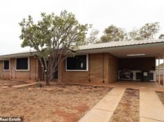 Casa australiana cotada por US$ 120 mil, mas cuidado com contaminação por drogas ilegais e buraco na parede
