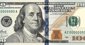 Trump compartilhou fotos da nova nota de US$ 100 com detalhes mais sofisticados pela primeira vez na história americana