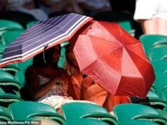 Jogadores e torcedores suam em Wimbledon enquanto SW19 enfrenta temperaturas de 31ºC na última onda de calor