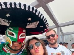 Torcedores da Inglaterra chegam à Cidade do México antes da partida decisiva dos Três Leões com os co-anfitriões da Copa do Mundo