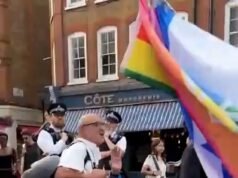 Fãs judeus abusados no London Pride e instruídos a ‘voltar para sua terra natal sionista’ – enquanto a polícia aguarda