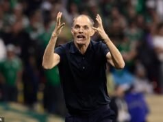 ‘Preciso de uma cerveja, cara!’: Leitor labial especialista revela o que Thomas Tuchel disse aos 94 minutos – e seu técnico alemão resume todos os ânimos ingleses na vitória na Copa do Mundo sobre o México