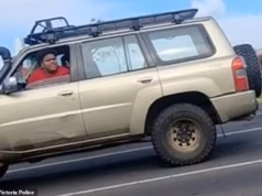 Caçada após motorista supostamente espancado em um clube de golfe em um terrível ataque de violência no trânsito em Victoria