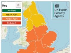 Os alertas de saúde relativos ao calor foram atualizados para âmbar, já que a terceira onda de calor do verão na Grã-Bretanha vê as temperaturas subirem acima de 30ºC por dez dias consecutivos.