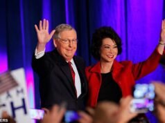 A marca MTG chama a esposa de Mitch McConnell de ‘espiã comunista’ enquanto ela foge para a China em meio a uma hospitalização horrível