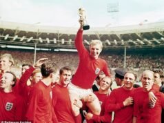 O herói da Inglaterra na Copa do Mundo de 1966, Nobby Styles, morreu de uma lesão cerebral traumática, revela o inquérito