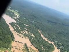 Um estado de emergência foi declarado no Missouri depois que inundações catastróficas deixaram os moradores em águas de 29 pés de altura após um milênio de chuvas… e o pior ainda está por vir.