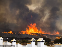 Mulher britânica torna-se a 13ª pessoa a morrer após incêndios florestais na Espanha – enquanto as chamas continuam a arder