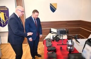 Drones financiados pelo Reino Unido ajudaram a interceptar centenas de migrantes e contrabandistas que entram na Europa através dos Balcãs Ocidentais