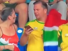 Leitor labial especialista revela o que realmente aconteceu entre o casal da Copa do Mundo capturado pela câmera… depois que uma conversa acalorada se tornou viral