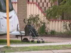 Menino de Perth, 5 anos, morre após ser atropelado por um veículo com tração nas quatro rodas enquanto atravessava a estrada – enquanto uma mulher luta pela vida no hospital