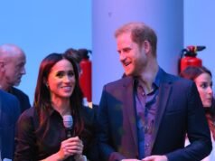 Meghan se sente ‘humilhada’ e ‘muito triste’ na primeira visita ao Reino Unido em quatro anos, depois que a viagem de Harry foi ofuscada por brigas sobre segurança e convites para o palácio